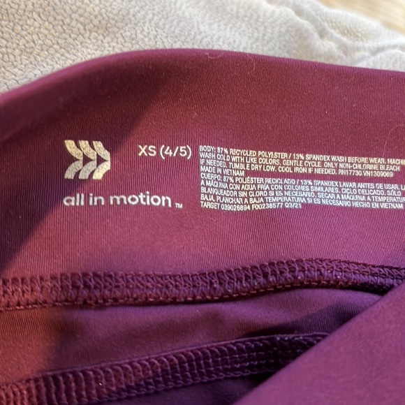 Girls Active wear Bundle of 3pieces size 4/5 - Picture 4 of 6